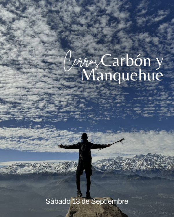 Cruce Cerro El Carbón y Cerro Manquehue